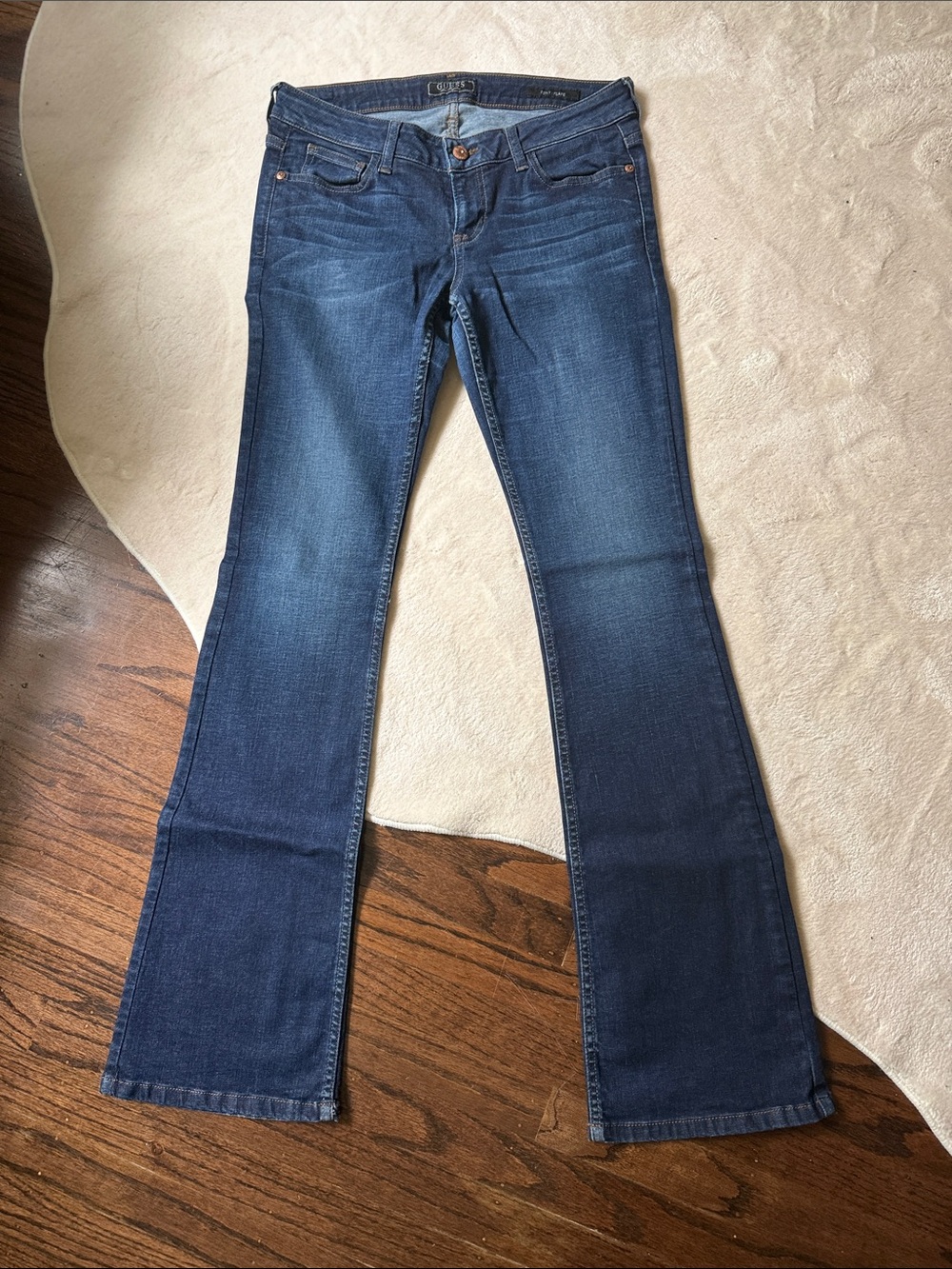 Guess Dark Blue Flared Jeans
